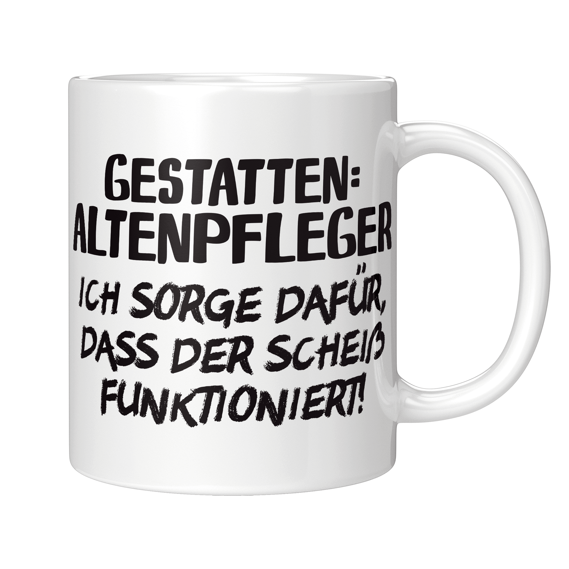 Altenpfleger Tasse Gestatten: Altenpfleger