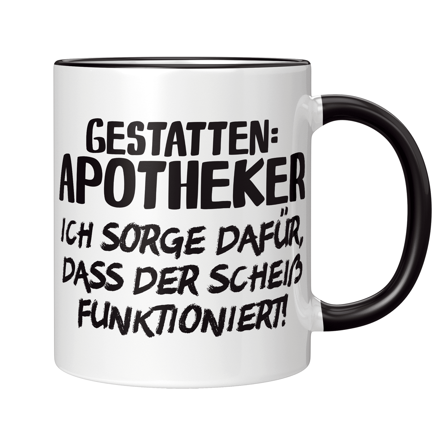 Apotheker Tasse - Gestatten: Apotheker (Apothekerin, Geschenk)