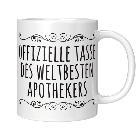 Apotheker Tasse - Weltbester Apotheker (Apothekerin, Apotheke, Geschenk)