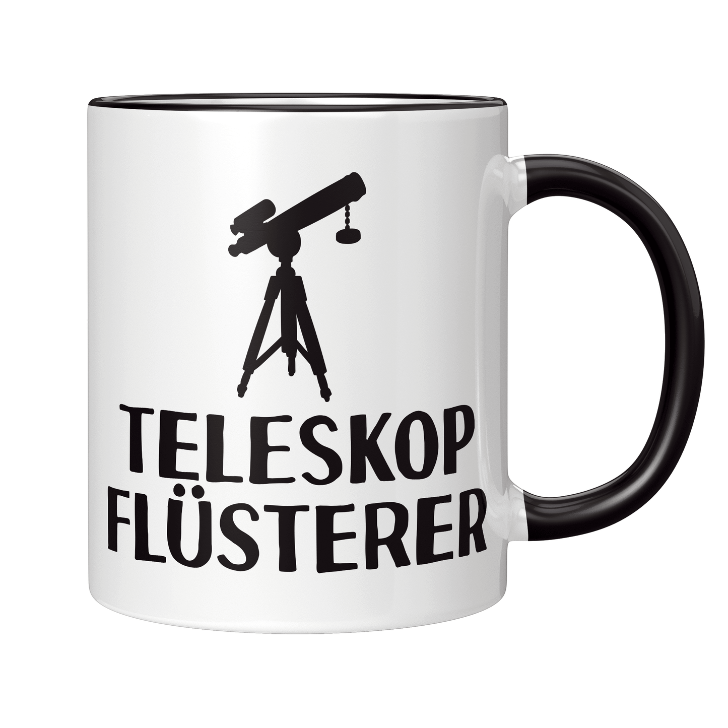 Astronomie Tasse - Teleskopflüsterer (Astronom, Astronomin, Geschenk)