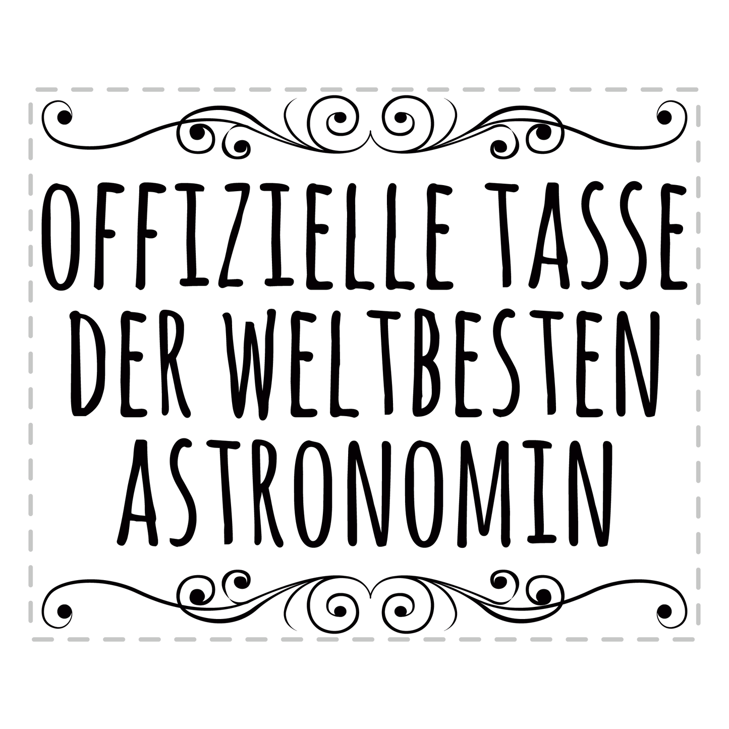 Astronomie Tasse - Weltbeste Astronomin (Astronom, Geschenk)