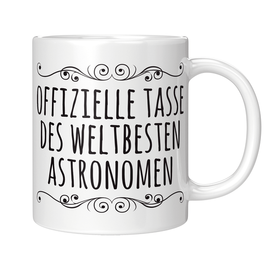 Astronomie Tasse - Weltbester Astronom (Astronomin, Geschenk)