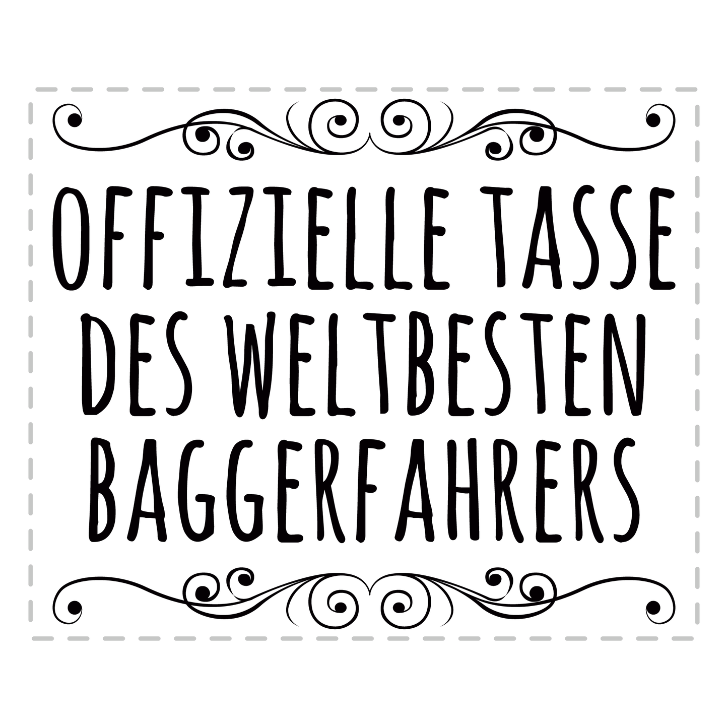 Baggerfahrer Tasse - Weltbester Baggerfahrer (Bagger, Geschenk)