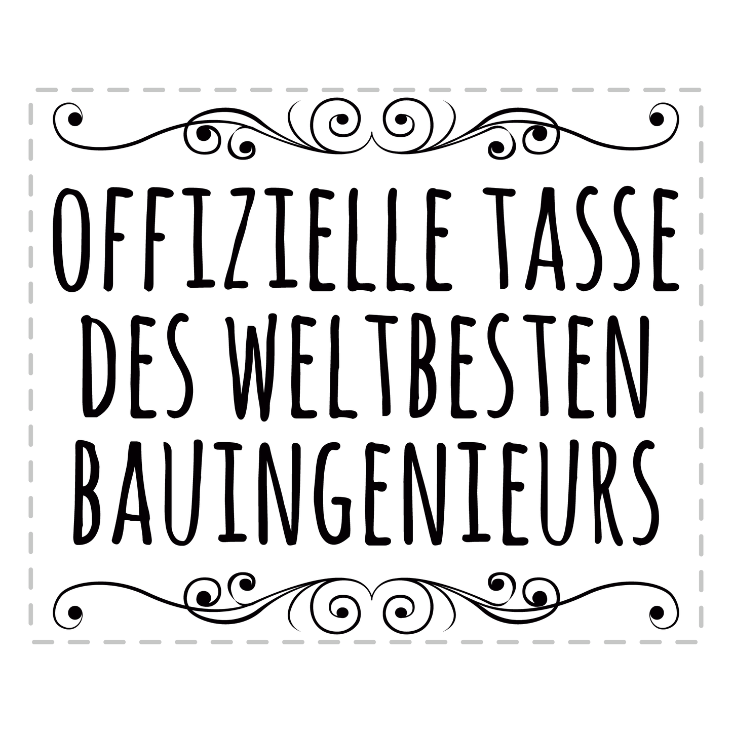 Bauingenieur Tasse - Weltbester Bauingenieur (Bauingenieurin, Geschenk)