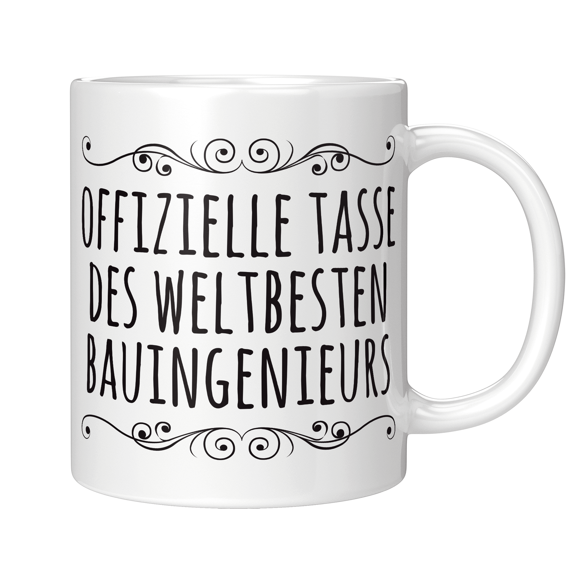 Bauingenieur Tasse - Weltbester Bauingenieur (Bauingenieurin, Geschenk)