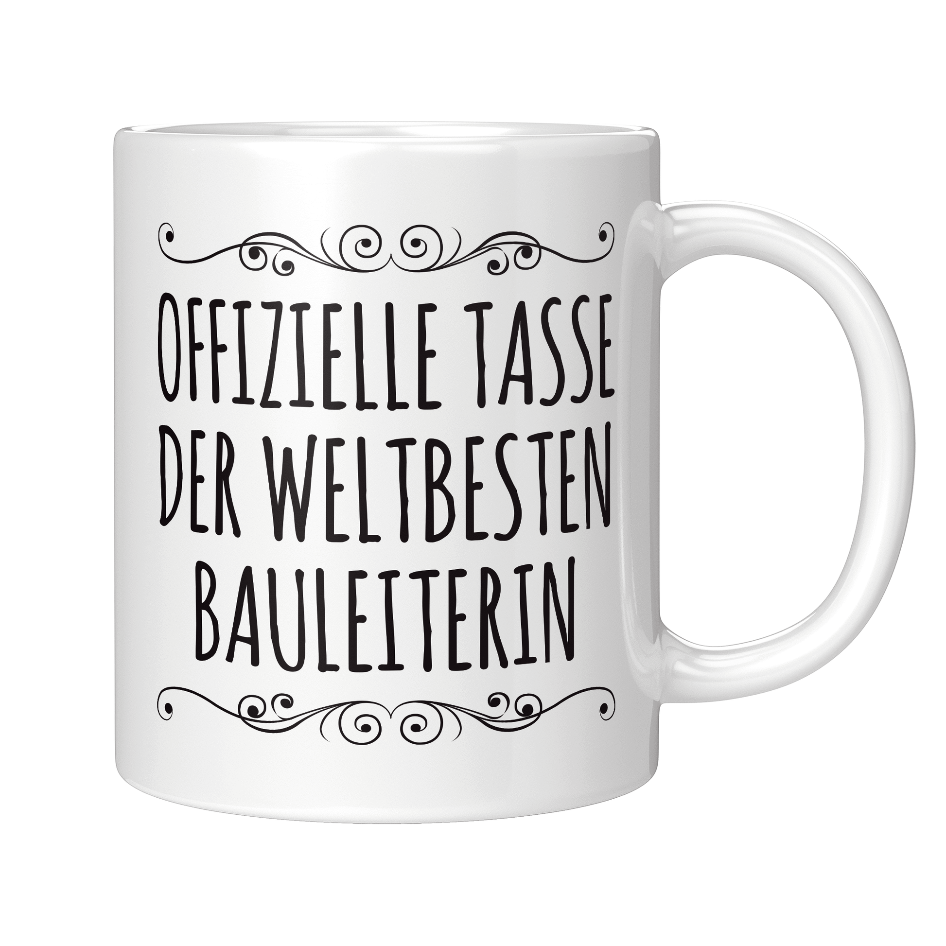 Bauleiter Tasse - Weltbeste Bauleiterin (Bauleitung, Geschenk)