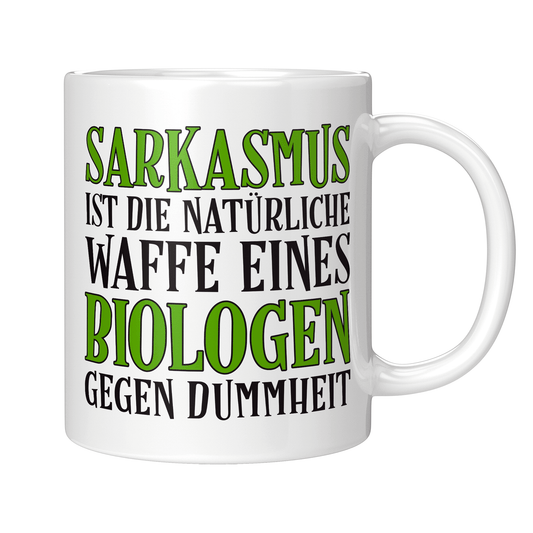 Biologie Tasse Sarkasmus eines Biologen