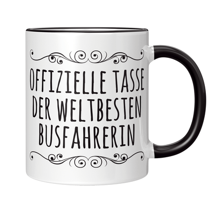 Busfahrer Tasse - Weltbeste Busfahrerin (Bus, Geschenk)