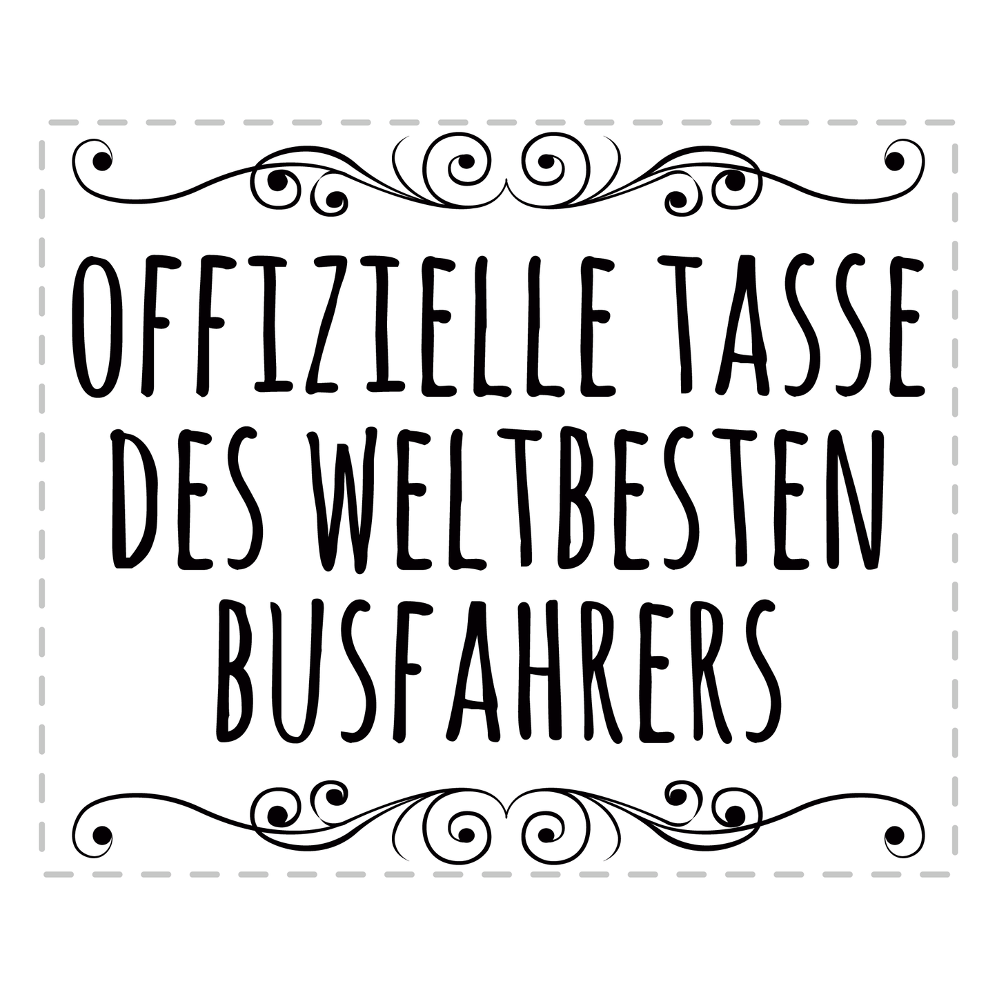 Busfahrer Tasse - Weltbester Busfahrer (Busfahrerin, Bus, Geschenk)