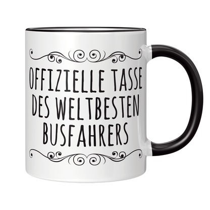 Busfahrer Tasse - Weltbester Busfahrer (Busfahrerin, Bus, Geschenk)