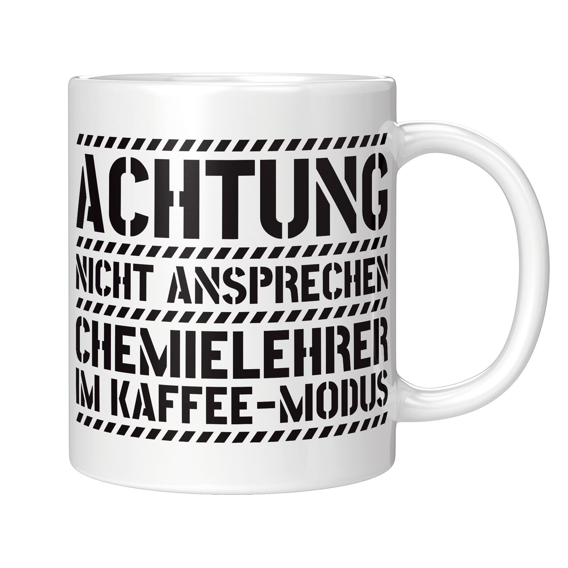 Chemielehrer Tasse - Chemielehrer im Kaffee-Modus (Chemie, Lehrer, Geschenk)