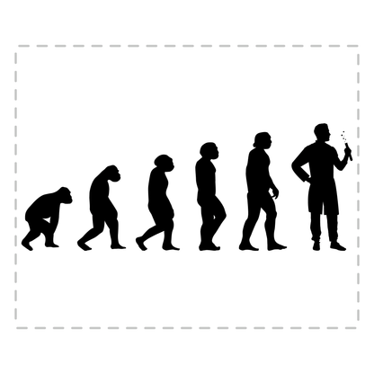 Chemielehrer Tasse - Evolution des Chemielehrers