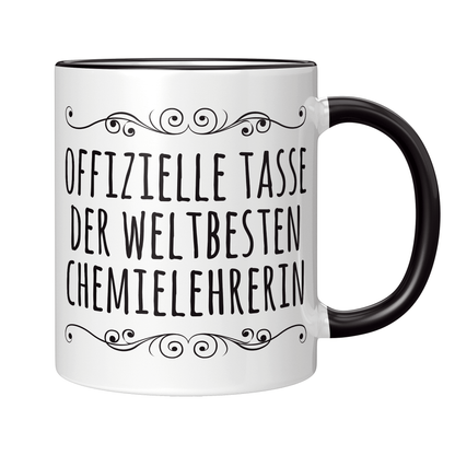 Chemielehrer Tasse - Offizielle Tasse der weltbesten Chemielehrerin