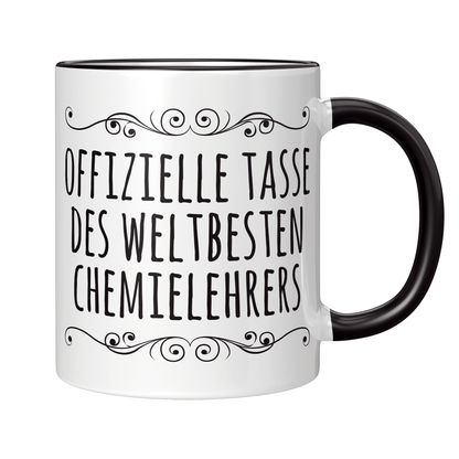 Chemielehrer Tasse - Offizielle Tasse des weltbesten Chemielehrers