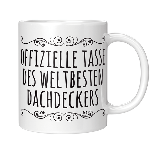 Dachdecker Tasse - Weltbester Dachdecker (Dachdeckerin, Geschenk)