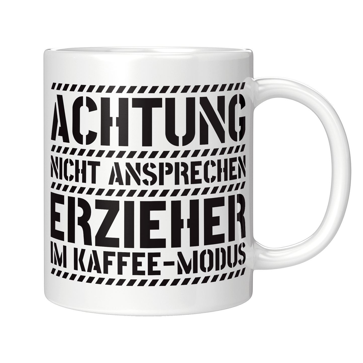 Erzieher Tasse - Erzieher im Kaffee-Modus (Erzieherin, Geschenk)