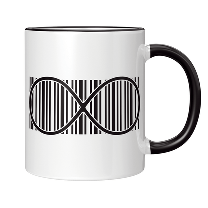 Esoterik Tasse - Entstörter Barcode (Spiritualität, Entstörung, Energie, Geschenk)