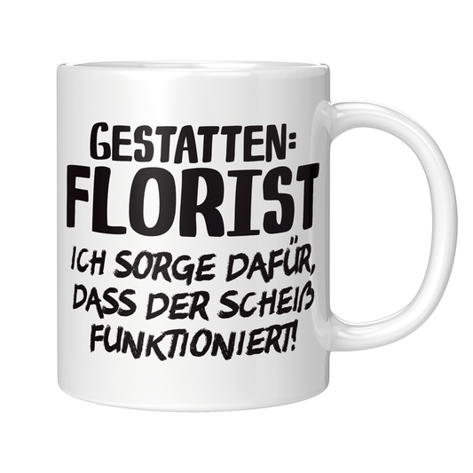 Florist Tasse Gestatten: Florist