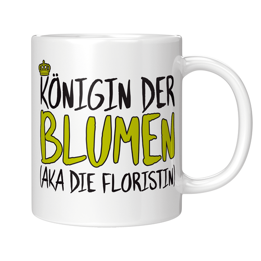 Florist Tasse Königin der Blumen (aka die Floristin)