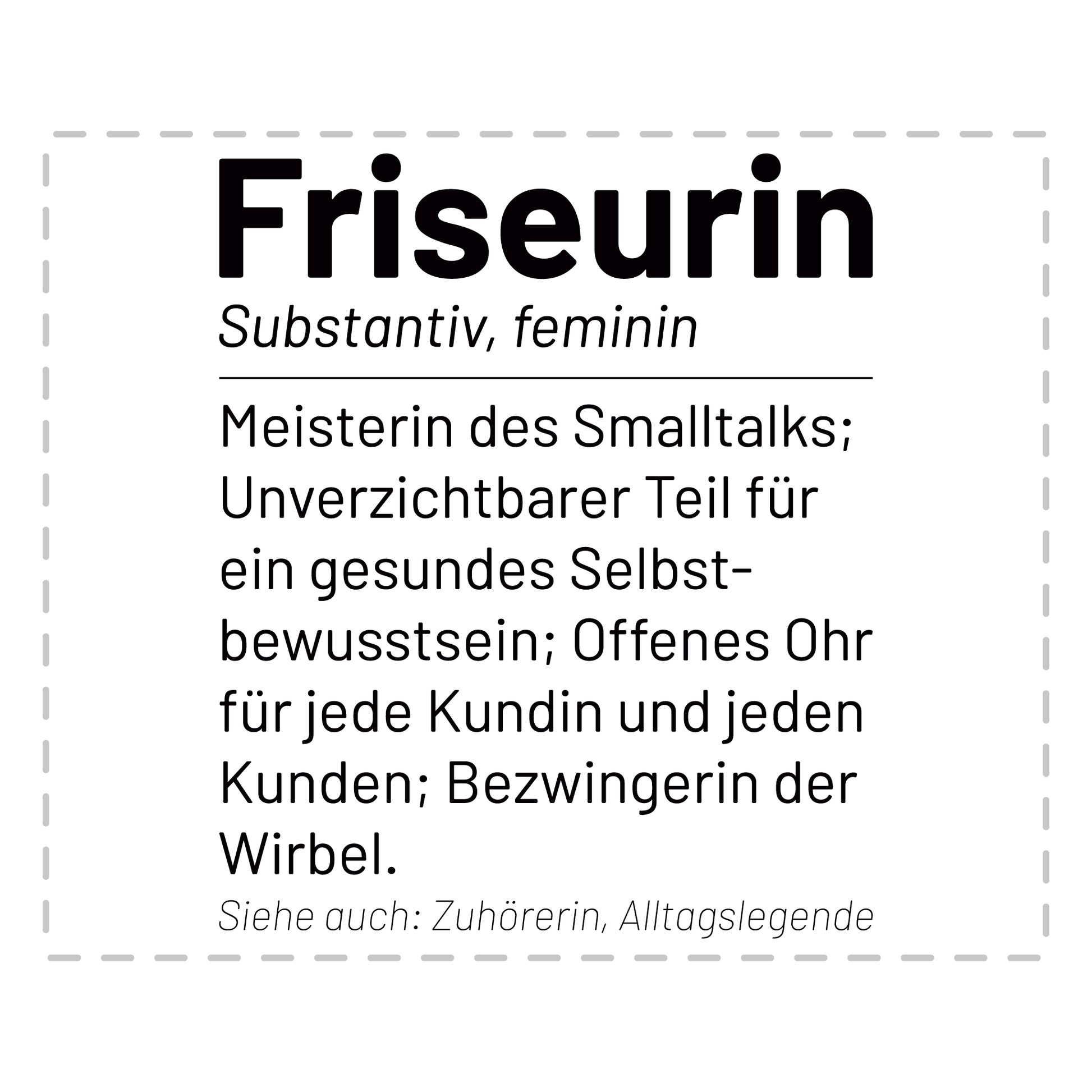 Friseur Tasse - Wörterbuch: Friseurin (Friseurmeisterin, Geschenk)