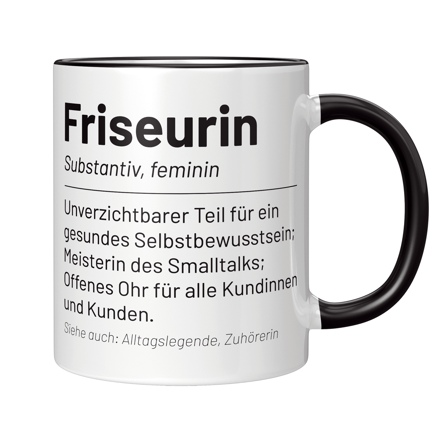 Friseurin Tasse - Wörterbuch: Friseurin