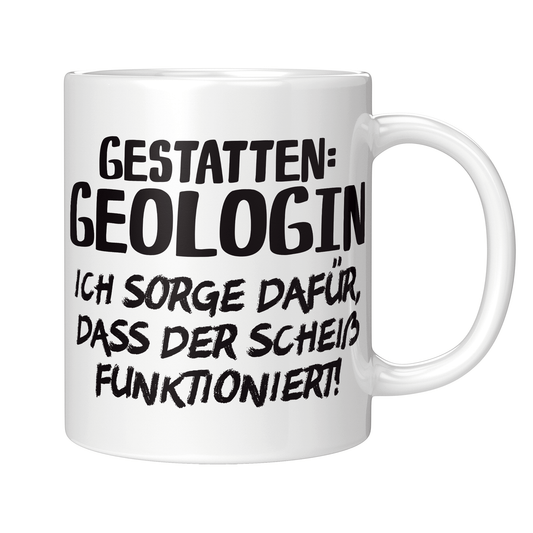 Geologie Tasse Gestatten Geologin