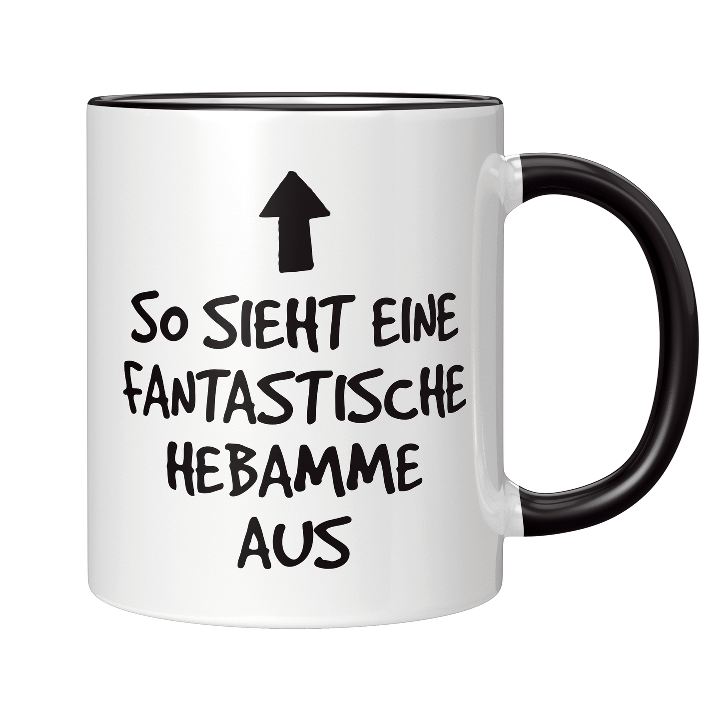 Hebamme Tasse - Fantastische Hebamme (Entbindungspflegerin, Geschenk)