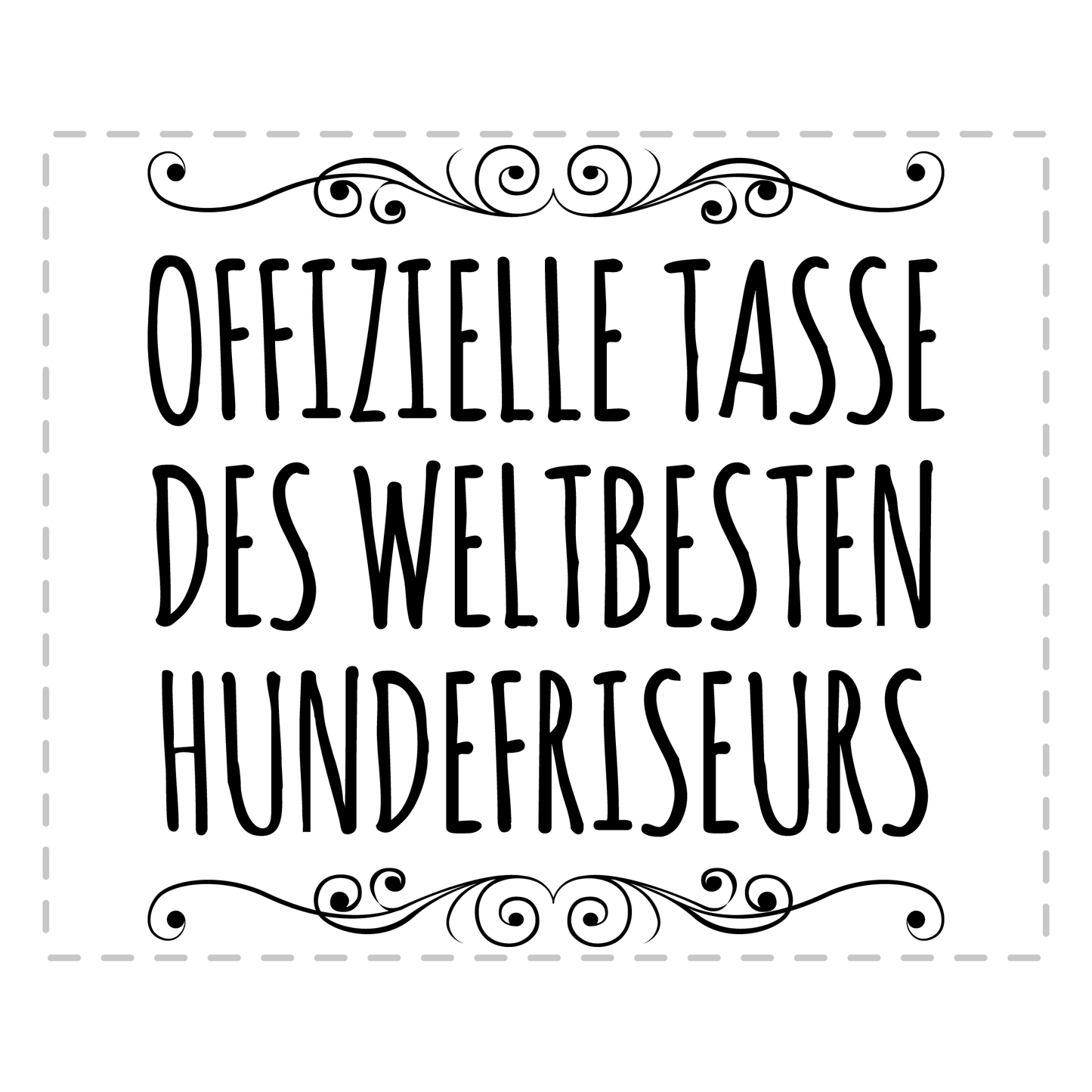 Hundefriseur Tasse - Weltbester Hundefriseur (Hundesalon, Hundefriseurin, Geschenk)