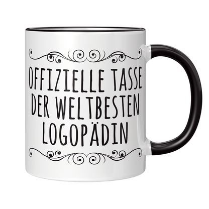 Logopädie Tasse - Weltbeste Logopädin (Logopäde, Geschenk)