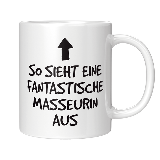 Masseur Tasse - Fantastische Masseurin (Massage, Geschenk)