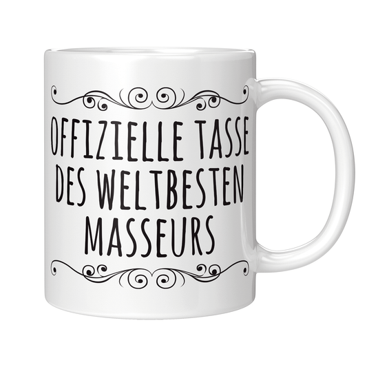 Masseur Tasse - Weltbester Masseur (Masseurin, Massage, Geschenk)