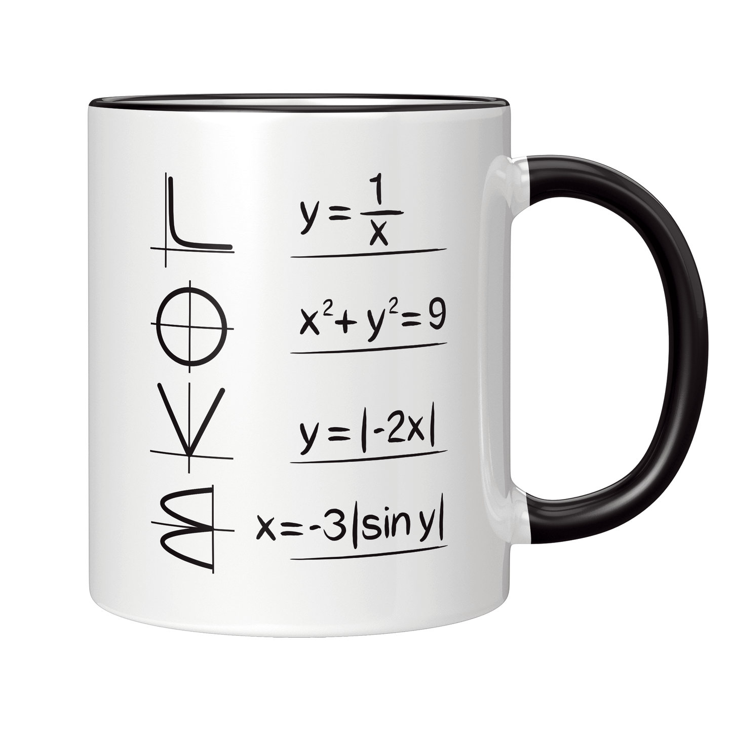 Mathematiker Tasse - "Love" in mathematischen Gleichungen (Mathe, Mathematik, Physik, Geschenk)