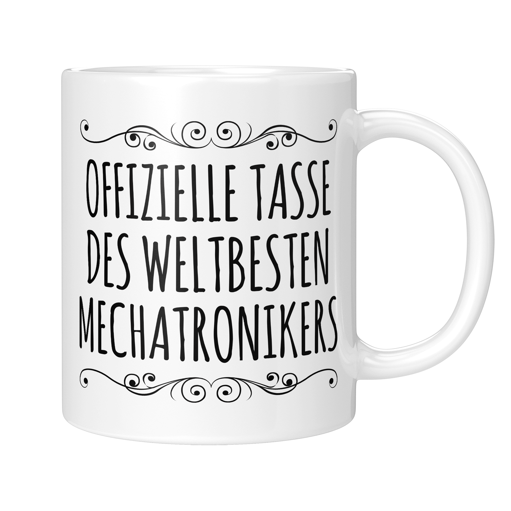 Mechatroniker Tasse - Weltbester Mechatroniker (Mechatronikerin, Geschenk)