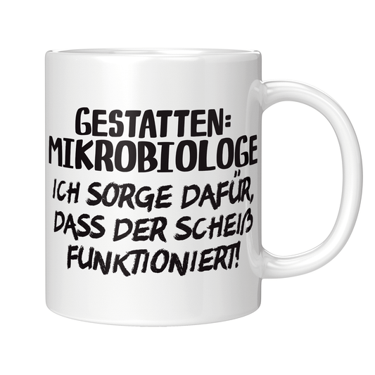 Mikrobiologie Tasse Gestatten: Mikrobiologe