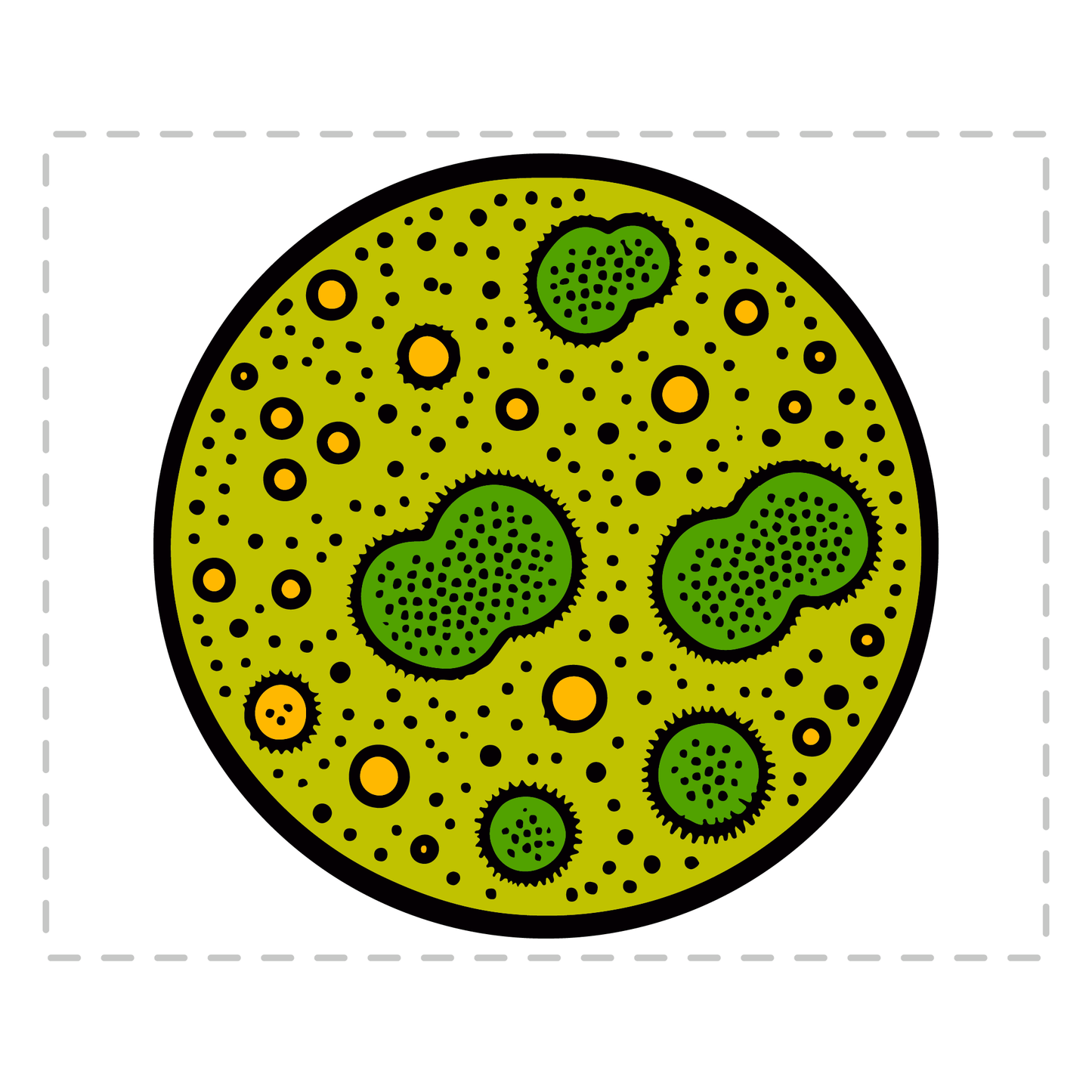 Mikrobiologie Tasse - Petrischale (Mikrobiologe, Biologie, Geschenk)