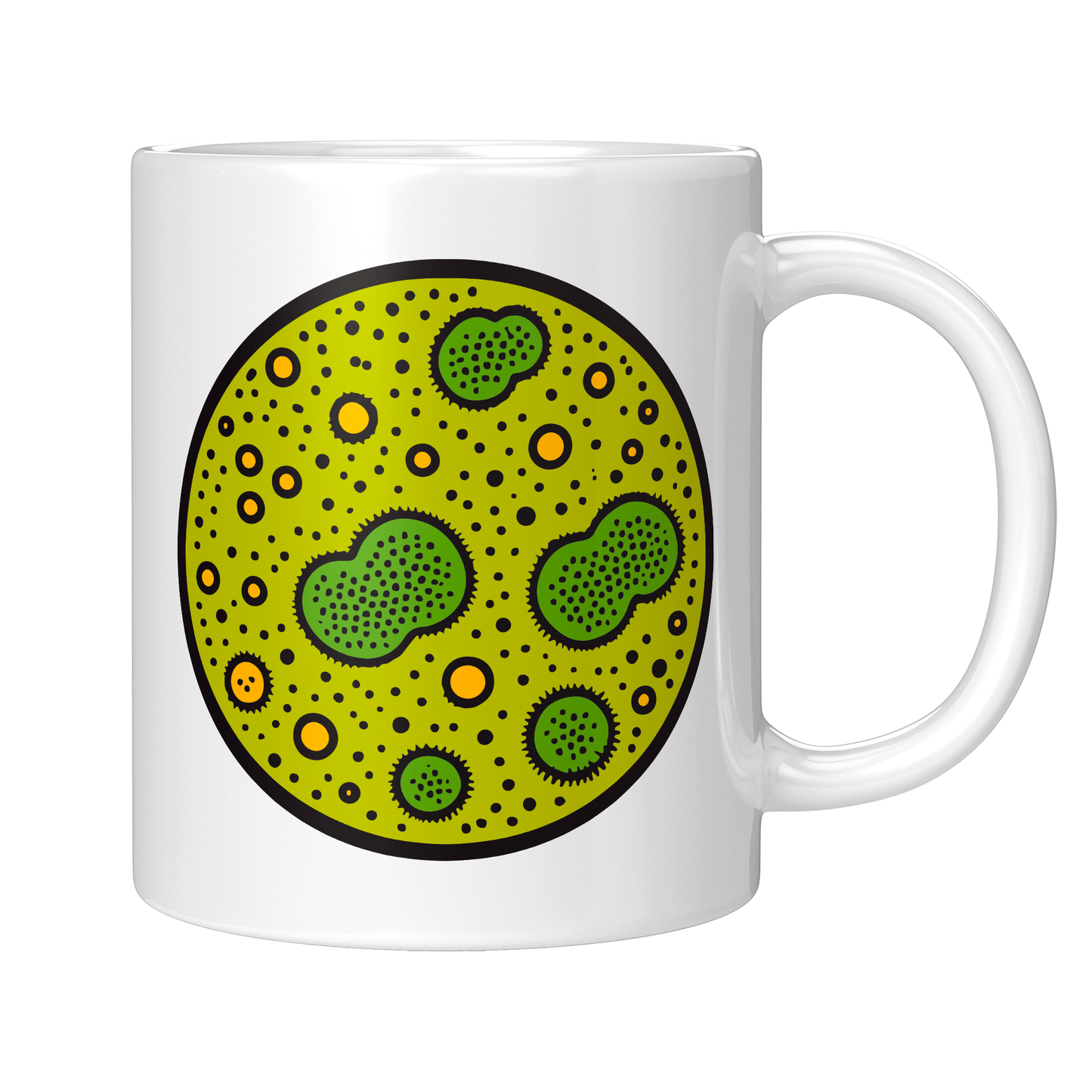 Mikrobiologie Tasse - Petrischale (Mikrobiologe, Biologie, Geschenk)