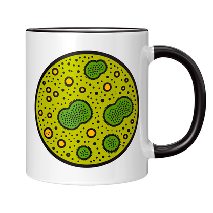 Mikrobiologie Tasse - Petrischale (Mikrobiologe, Biologie, Geschenk)