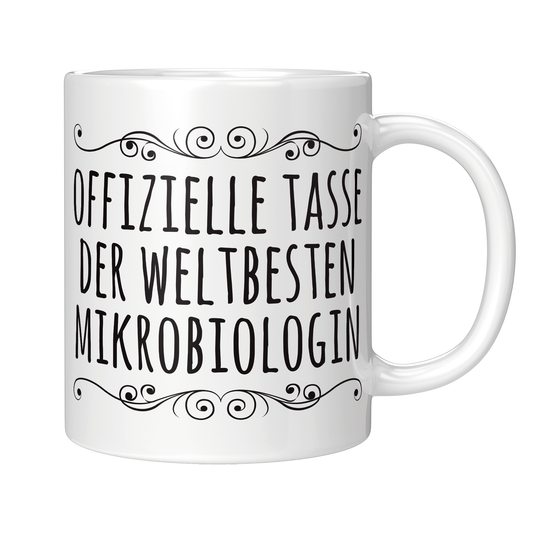 Mikrobiologie Tasse Weltbeste Mikrobiologin