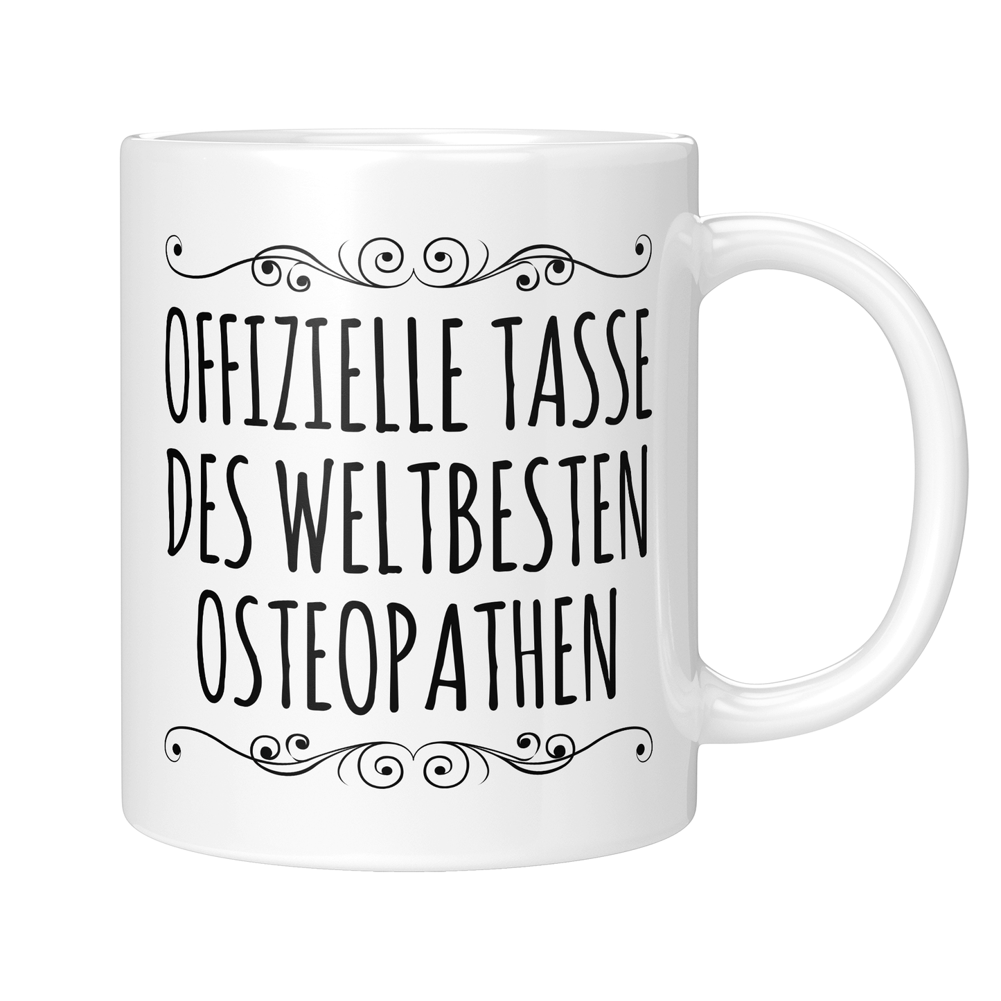 Osteopathie Tasse - Weltbester Osteopath (Osteopathin, Geschenk)