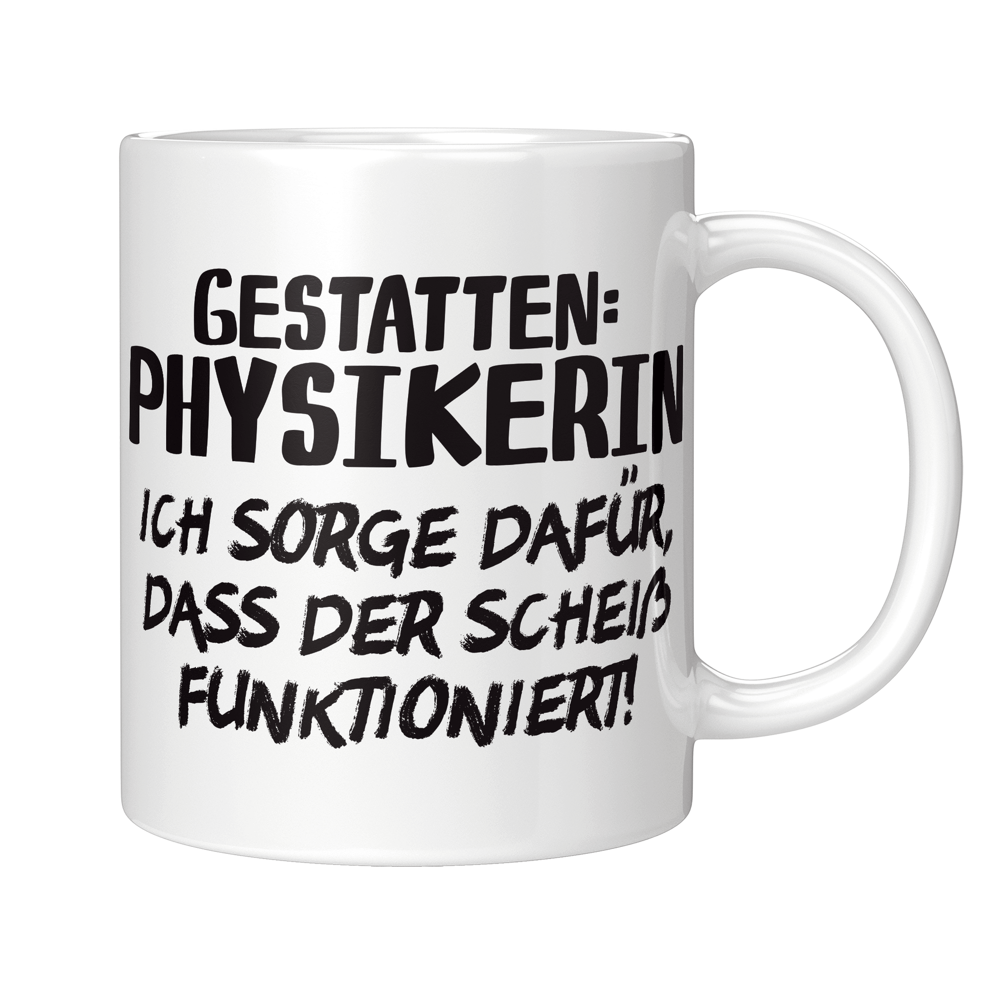 Physik Tasse Gestatten: Physikerin