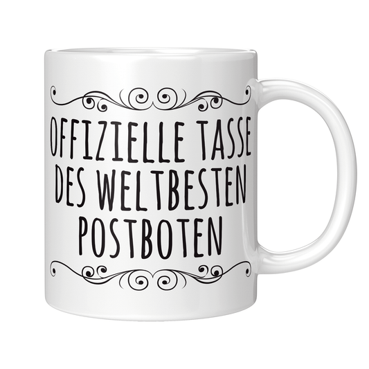 Postbote Tasse Weltbester Postbote