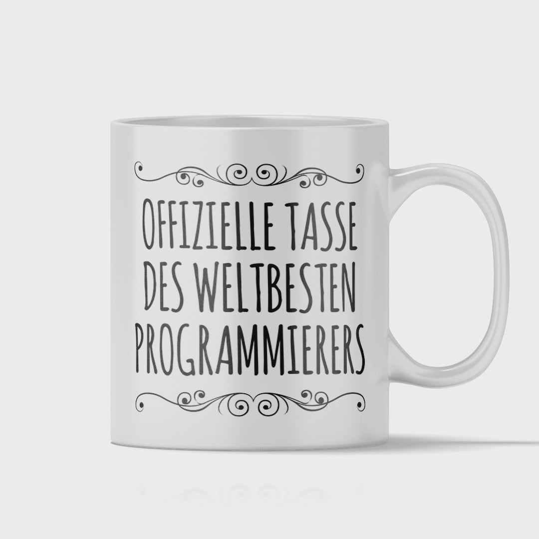 Programmierer Tasse - Weltbester Programmierer (Programmiererin, Geschenk)