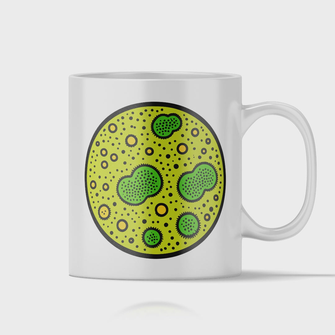 Mikrobiologie Tasse - Petrischale (Mikrobiologe, Biologie, Geschenk)