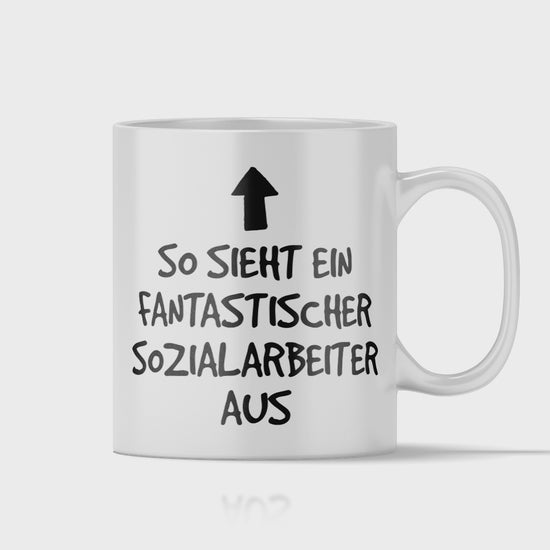 Sozialarbeiter Tasse - Fantastischer Sozialarbeiter (Soziale Arbeit, Sozialarbeiterin, Geschenk)