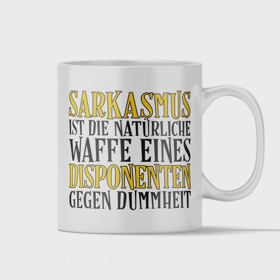 Disponent Tasse - Sarkasmus eines Disponenten (Disponentin, Disposition, Geschenk)