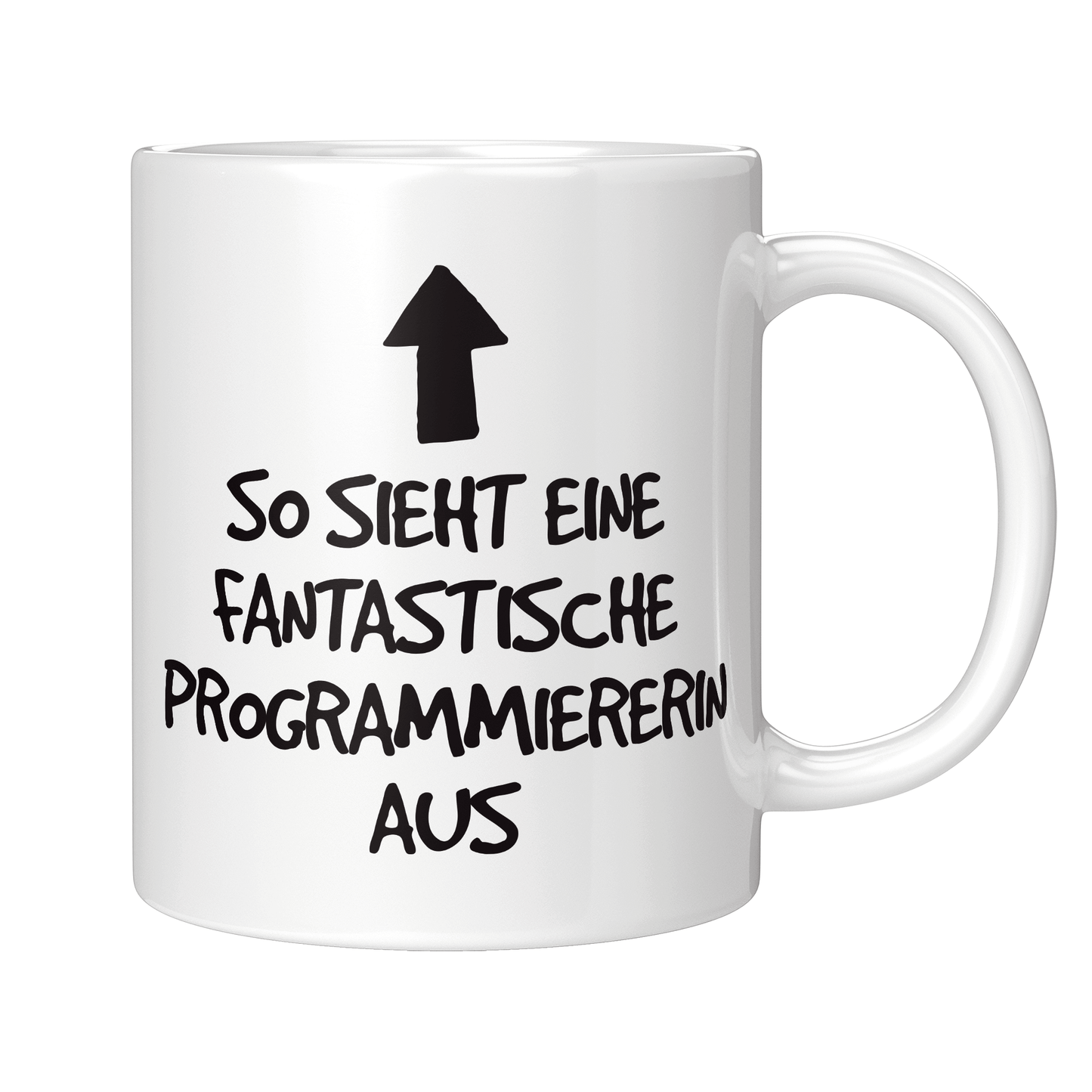 Programmierer Tasse - Fantastische Programmiererin (Softwareentwickler, Geschenk)