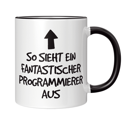 Programmierer Tasse - Fantastischer Programmierer (Programmiererin, Geschenk)