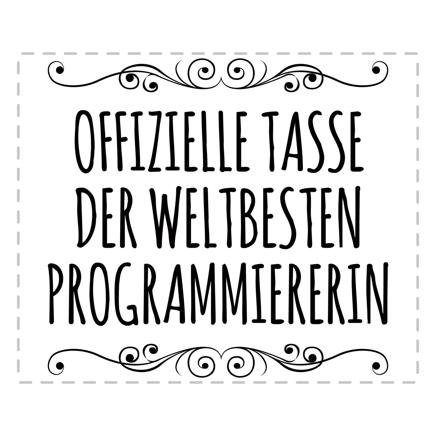 Programmierer Tasse - Weltbeste Programmiererin (Softwareentwickler, Geschenk)