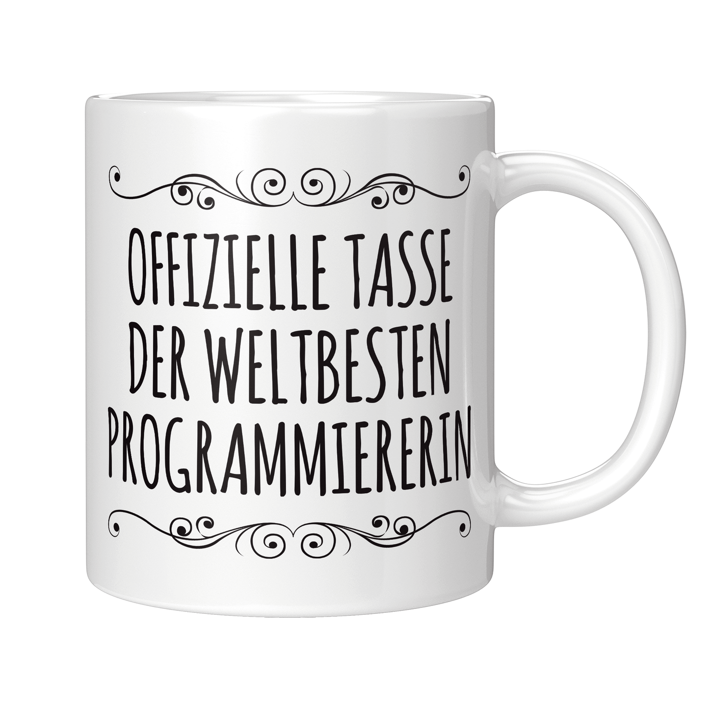 Programmierer Tasse - Weltbeste Programmiererin (Softwareentwickler, Geschenk)