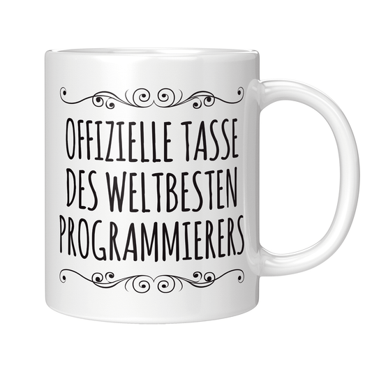 Programmierer Tasse - Weltbester Programmierer (Programmiererin, Geschenk)